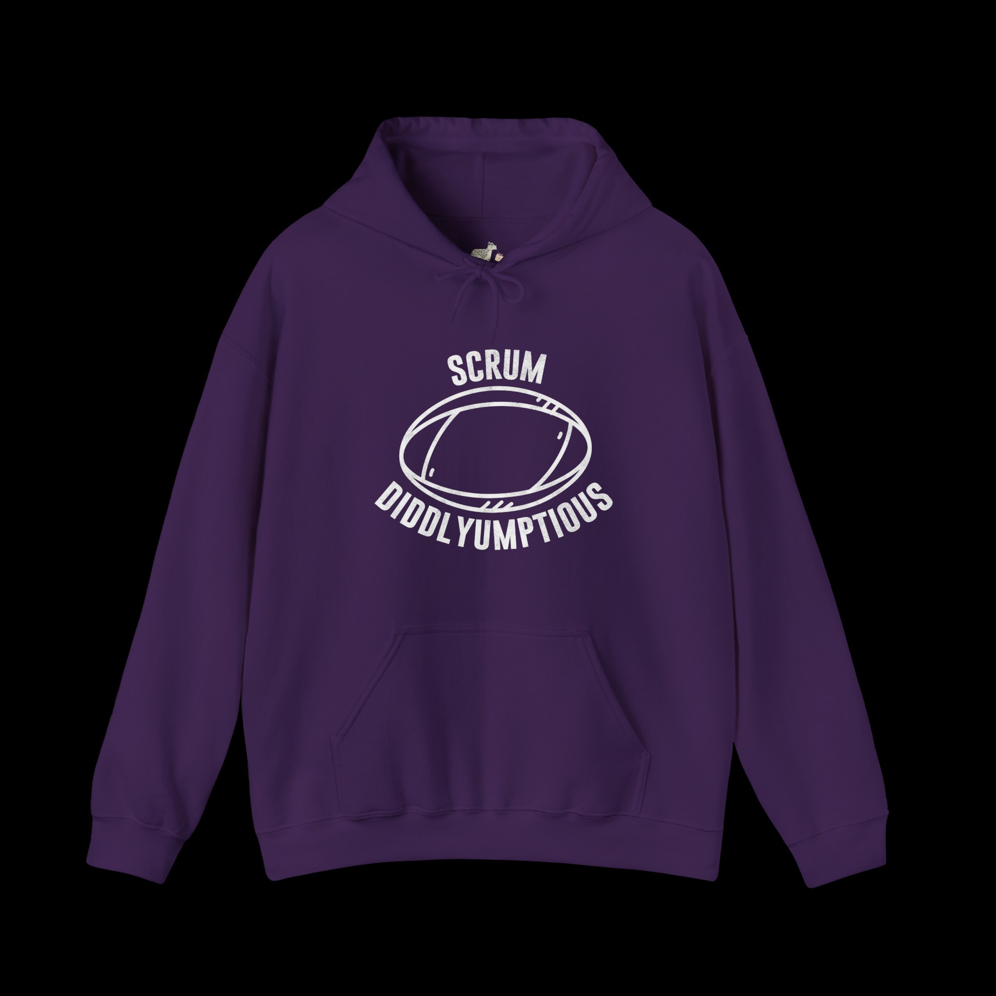 Scrum Diddlyumptious women's rugby hoodie