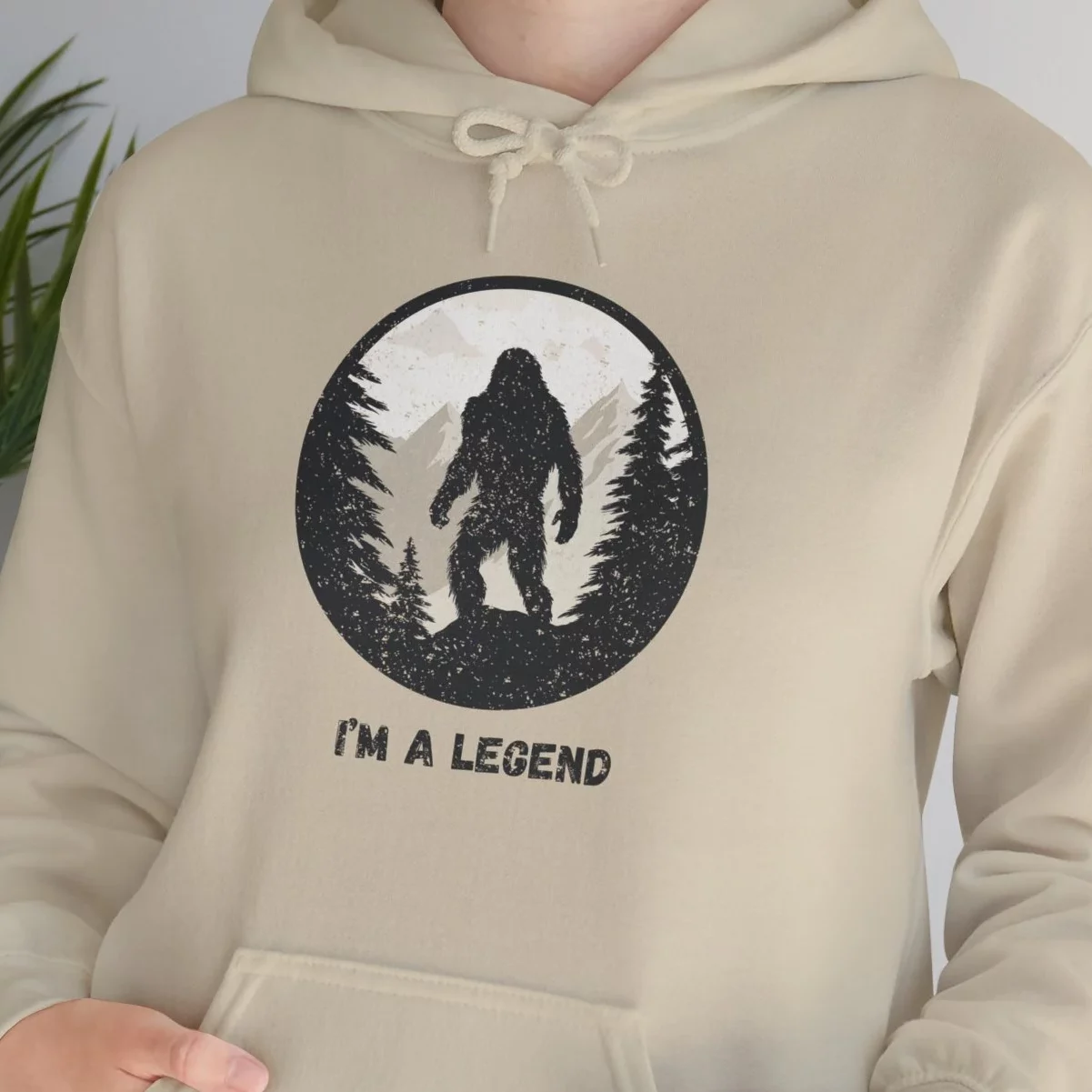 Legendary Unisex Heavy Blend™ Hooded Sweatshirt / I'm A Legend Hoodie / Bigfoot Sasquatch